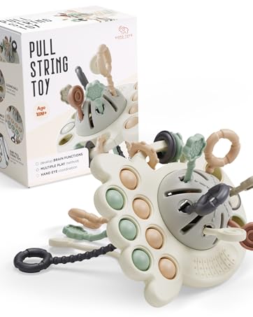 Pull String Silicone Toy