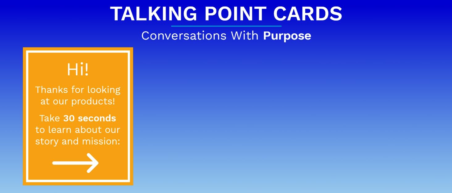 Talking Point Cards conversation starter cards
