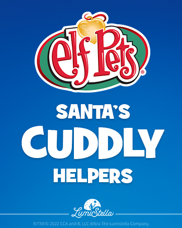 elf pets logo with cuddly helps copy