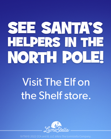 See Santa's Helpers in the north pole store