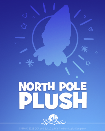 north pole plush logo