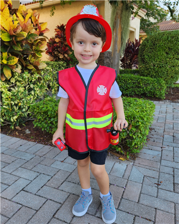 firefighter costume for kids