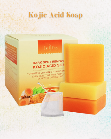Koji Acid Soap, Dark Spot Soap, Dark Spot Removal Soap,  Turmeric, Hyaluronic Acid for Body & Face
