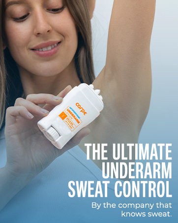 the ultimate underarm sweat control