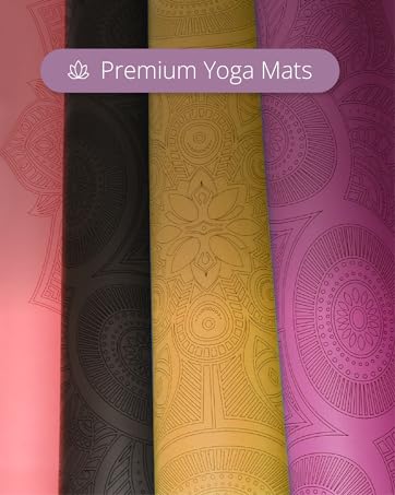 Yoga mats stacked