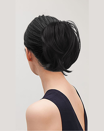 ponytail bun