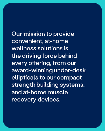 Our mission to provide convenient, at-home wellness solutions