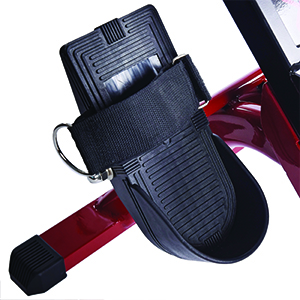 foot plates with straps
