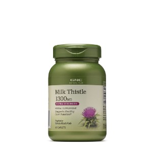 Product photo of GNC Herbal Plus Milk Thistle 1300mg