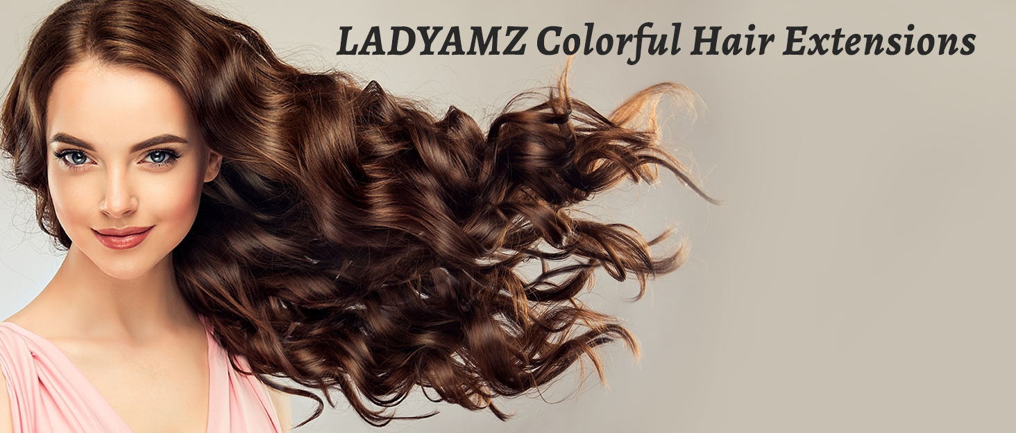 colored hair extensions