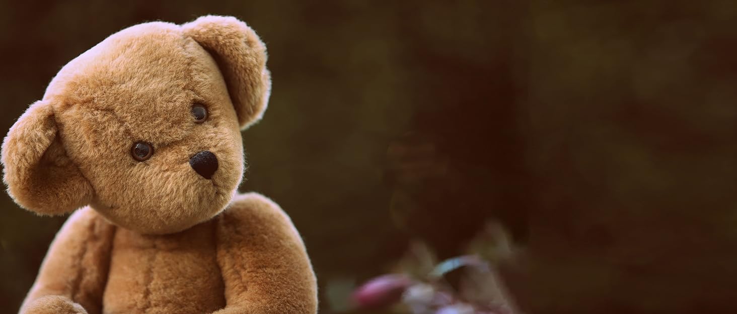 Cuddly teddy bear stuffed animal charms even the fiercest Rottweiler stuffed animals