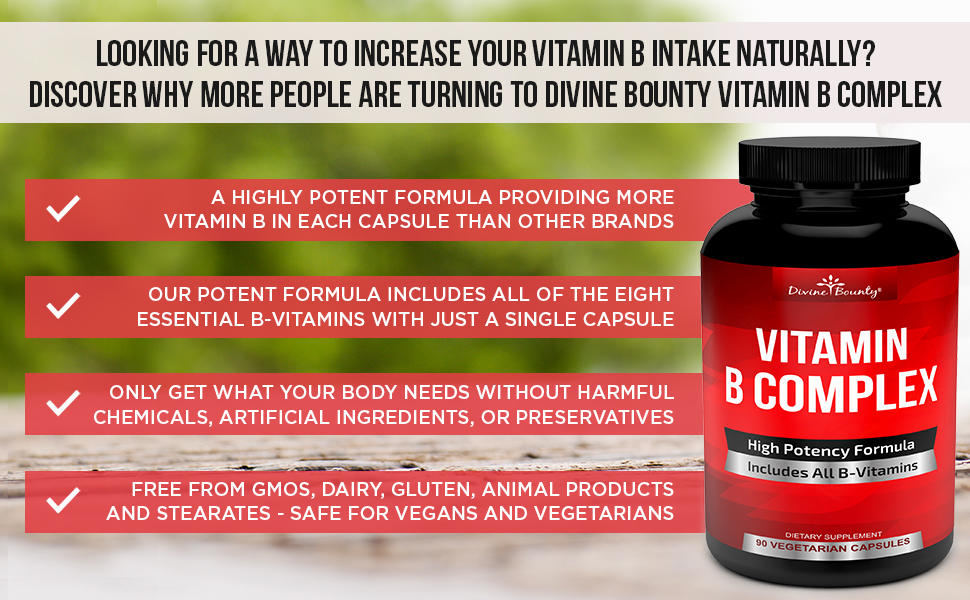 Divine Bounty B Vitamin Complex