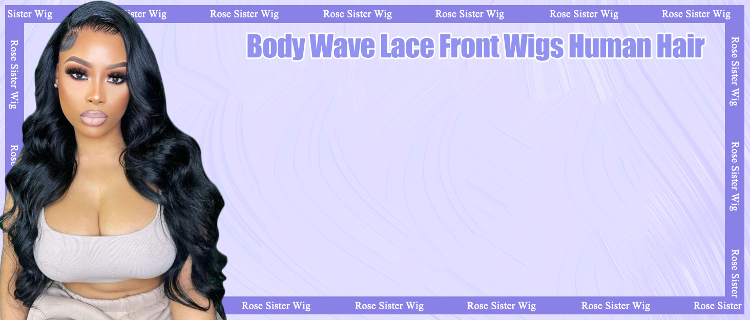 body wave lace front wigs human hair