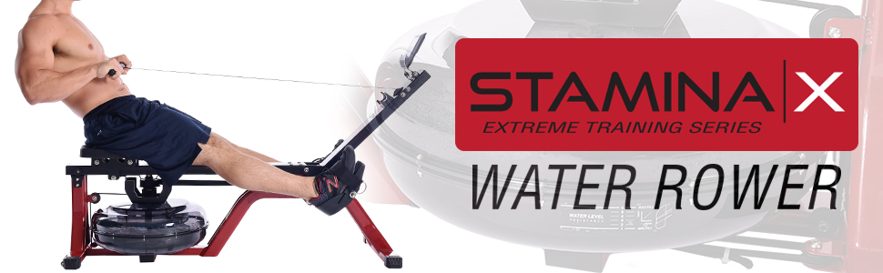 stamina x water rower rowing machine products