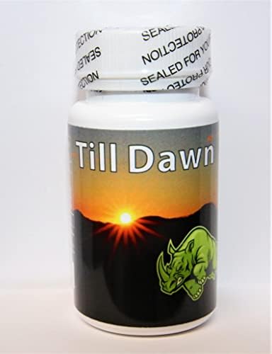 Great Till Dawn 12 Capsule - All Natural Vitamins for Men - Energy, Endurance, Stamina