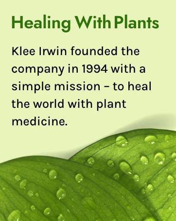 Healing with Plants - Irwin Naturals was founded to heal the world with plants. 