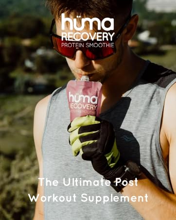Huma recovery on-the-go protein smoothie for post-workout, exercise. Gluten free, soy free