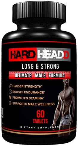 HARD HEADD Supplement Power Mix containing L'Arginine - Tongkhat Ali - Maca - Tribulus - Muira Puima