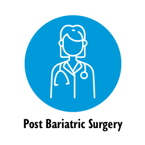 Celebrate Vitamins for post bariatric surgery blue icon