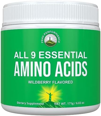 All 9 Essential Amino Acids Powder Supplement with 26 Clinical Studies. For Muscle Recovery, Growth. Fast Acting EAA 32X Effective vs BCAA / BCAAS Branched Chain Aminos Acid. EAAs. Wildberry