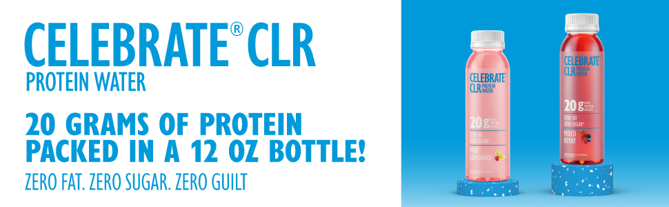 Celebrate® CLR Protein Water with 20 grams of protein | Celebrate Bariatric Vitamins