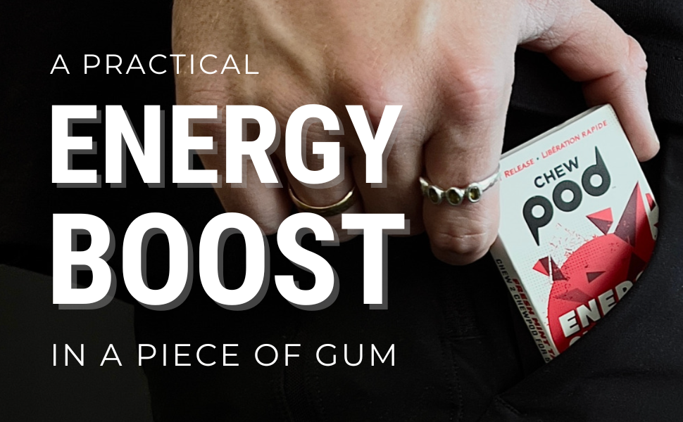 practical energy boost caffeine gum 