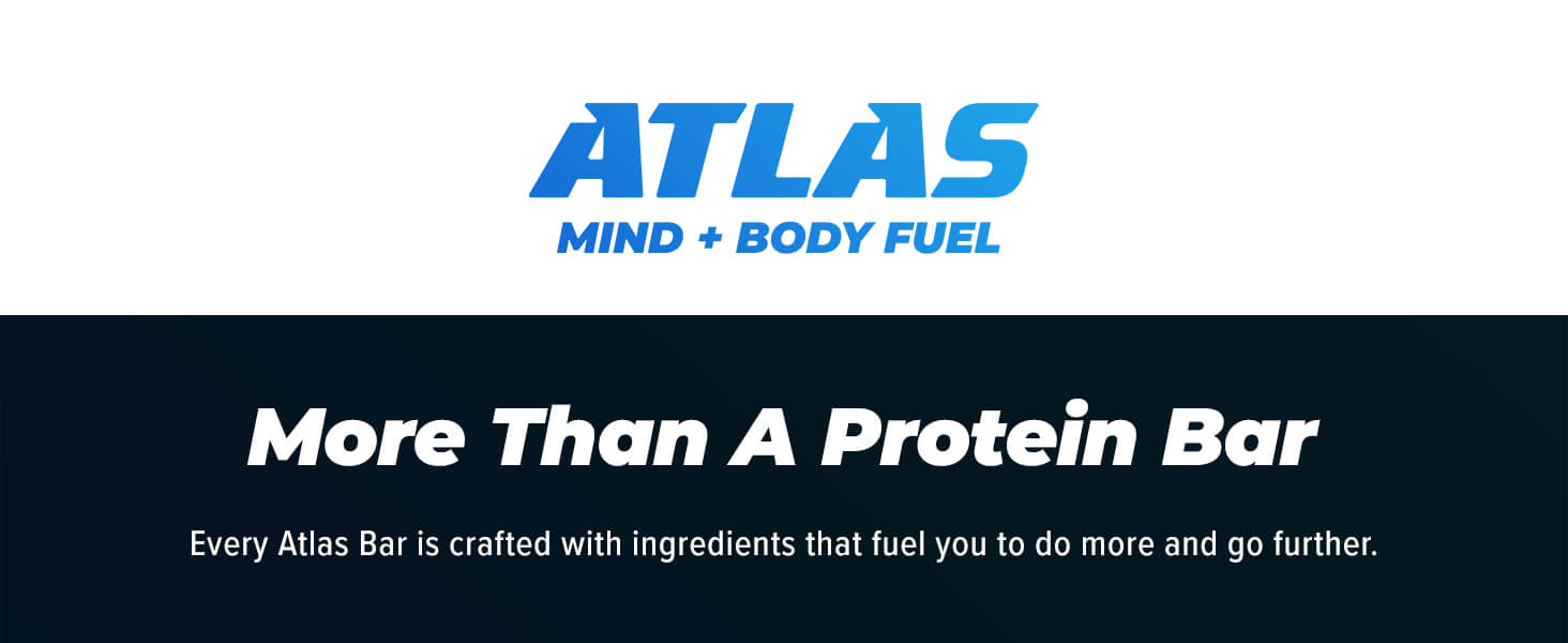 Atlas Protein Bars, clean fuel, clean ingredients, mind and body fuel, protein bar