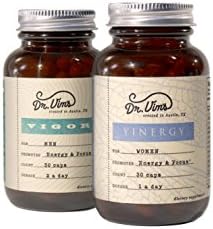 Dr. Vim's Vigor & Yinergy (His and Hers Adaptogen Formulas for Men & Women) Increase Energy & Focus - Reduce Stress & Fatigue