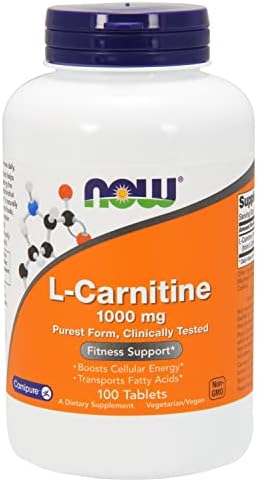 Now Foods: L-Carnitine Fitness Support 1000mg, 100 tabs