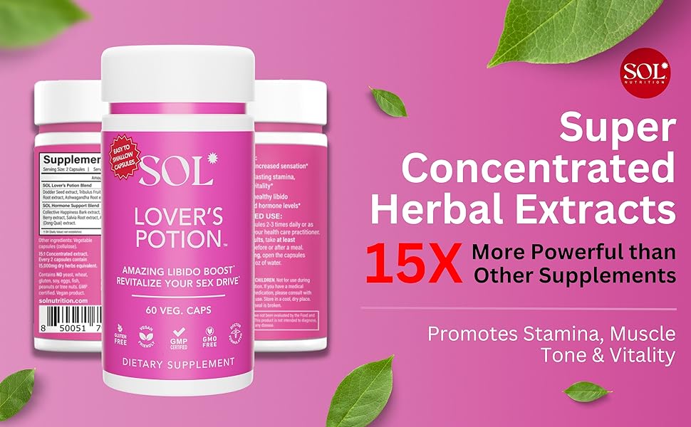 SOL Nutrition Lovers Potion Supplement